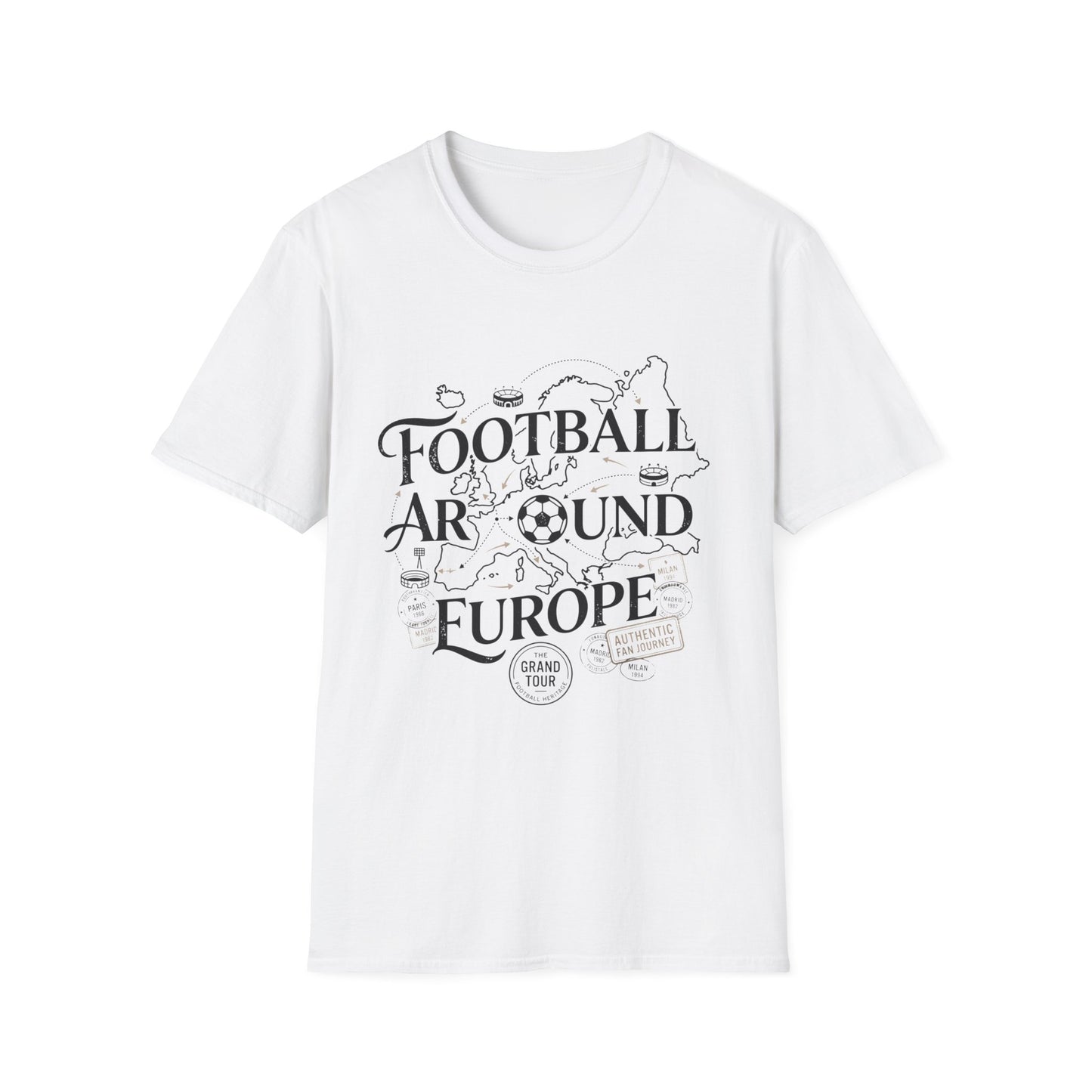 "FOOTBALL AROUND EUROPE" T-Shirt