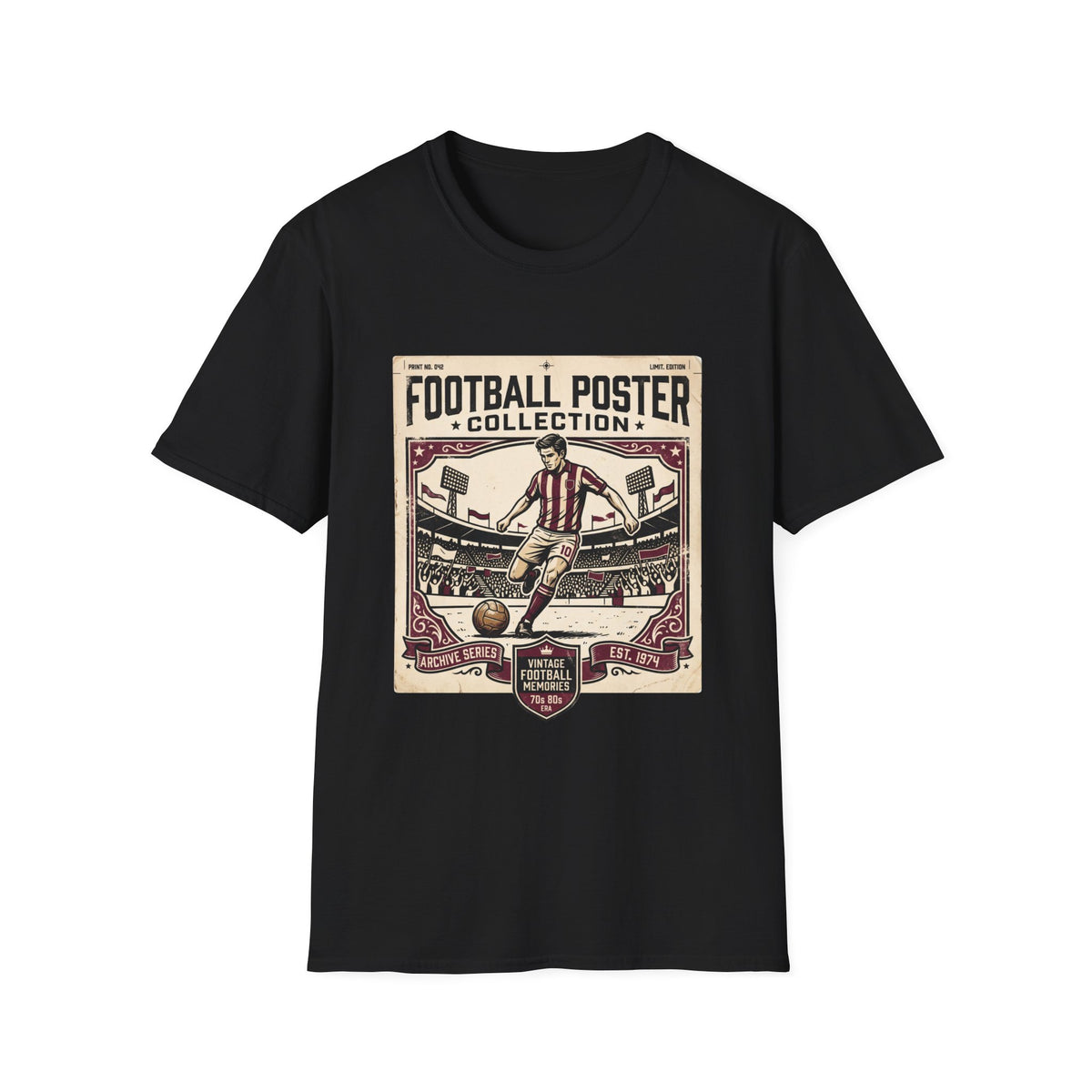 "FOOTBALL POSTER COLLECTION" T-Shirt