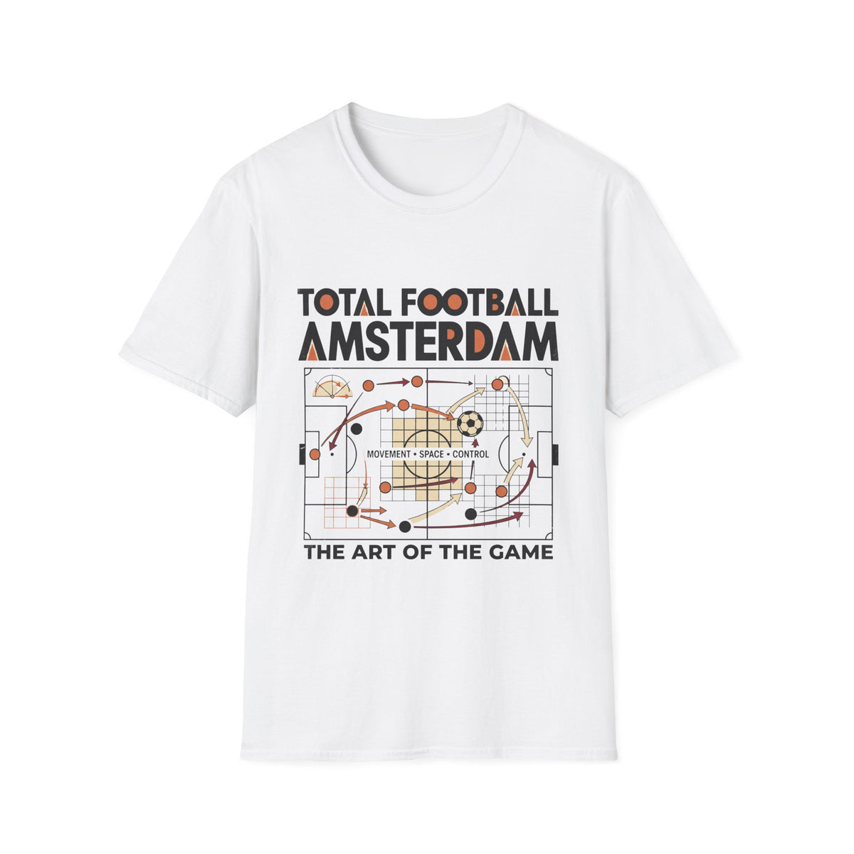 “TOTAL FOOTBALL AMSTERDAM” T-Shirt