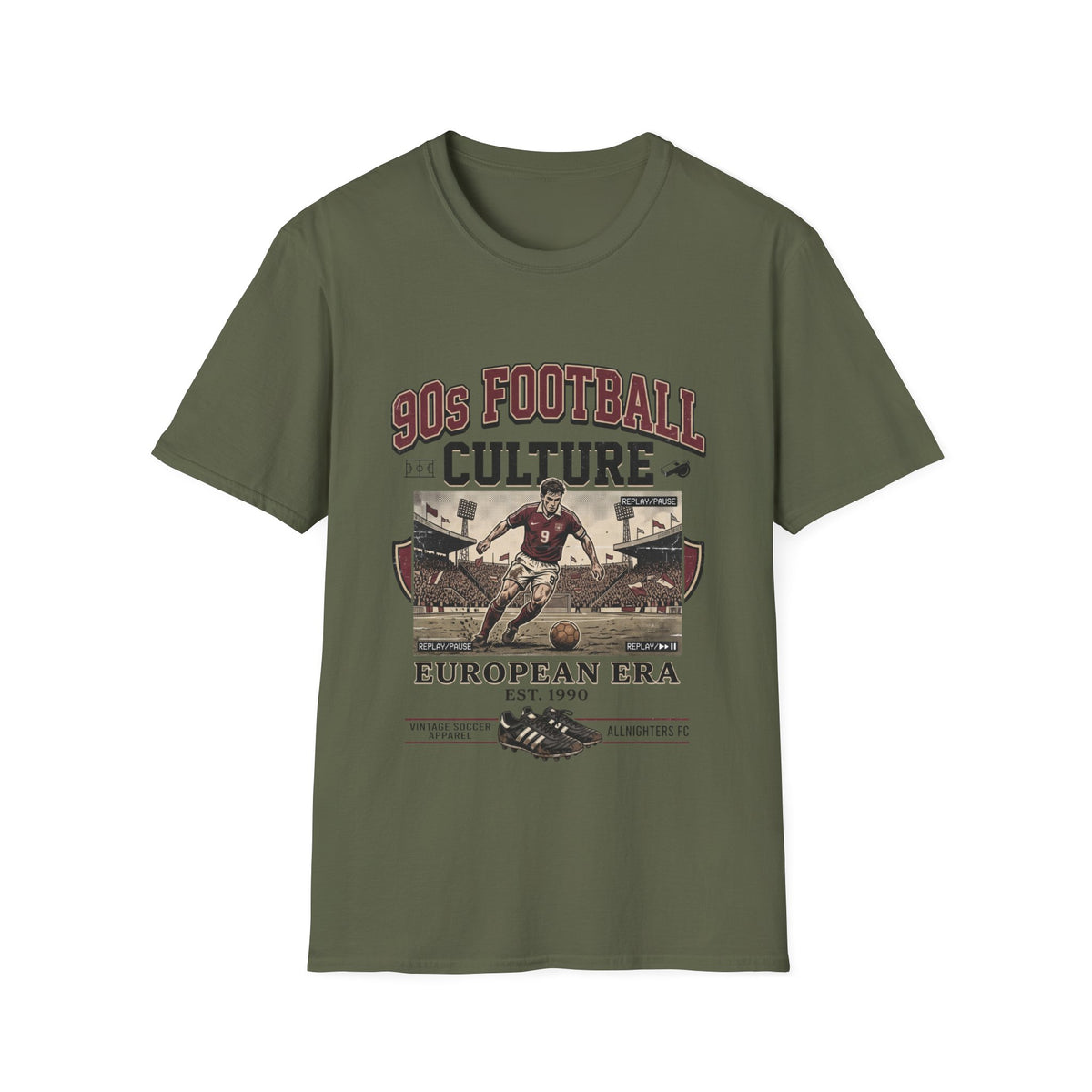 "90s FOOTBALL CULTURE" T-Shirt