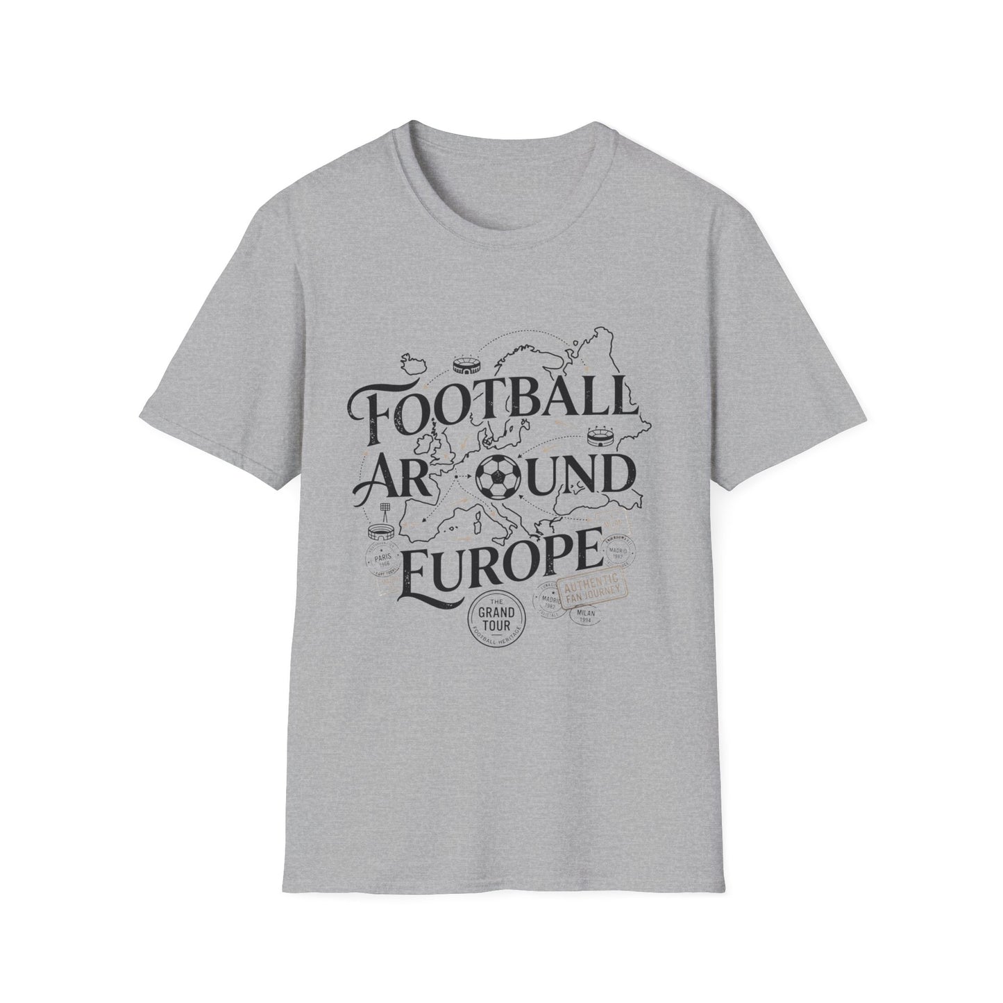"FOOTBALL AROUND EUROPE" T-Shirt