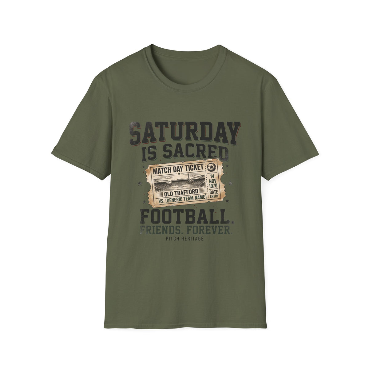 "SATURDAY IS SACRED" T-Shirt