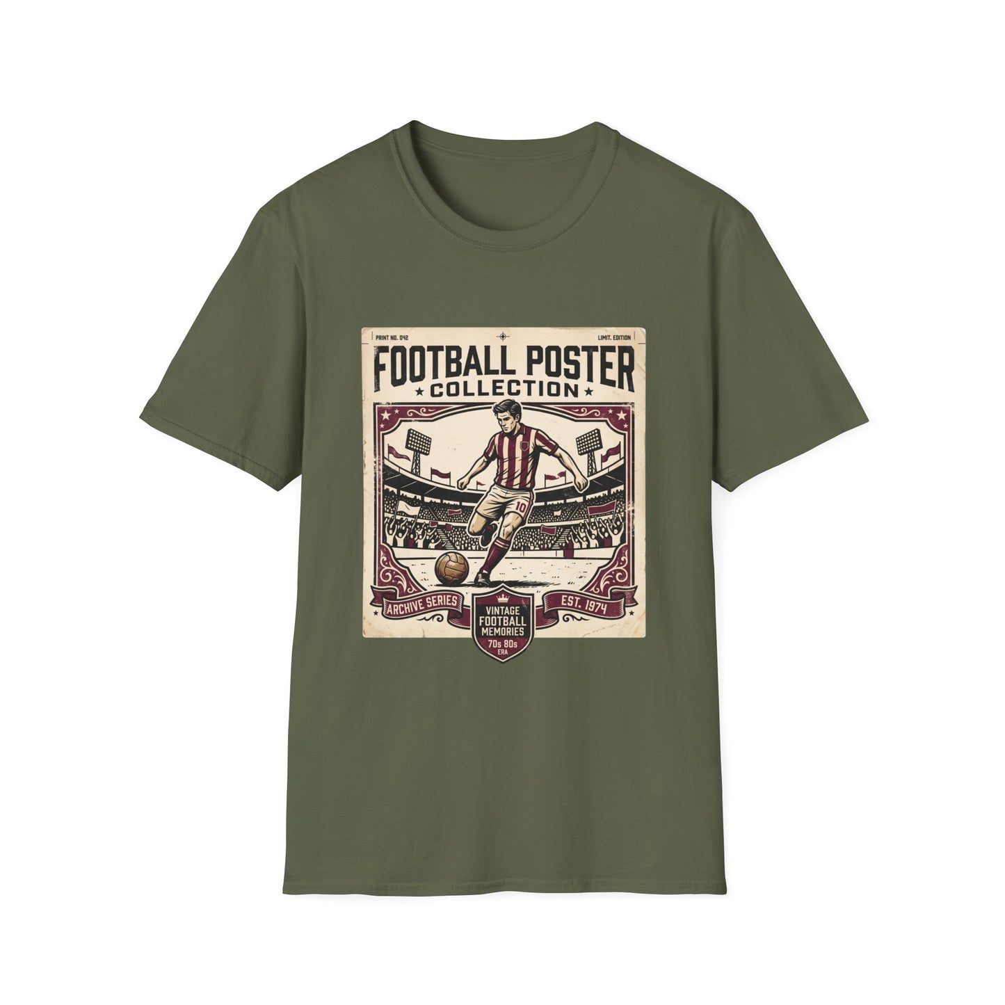 "FOOTBALL POSTER COLLECTION" T-Shirt