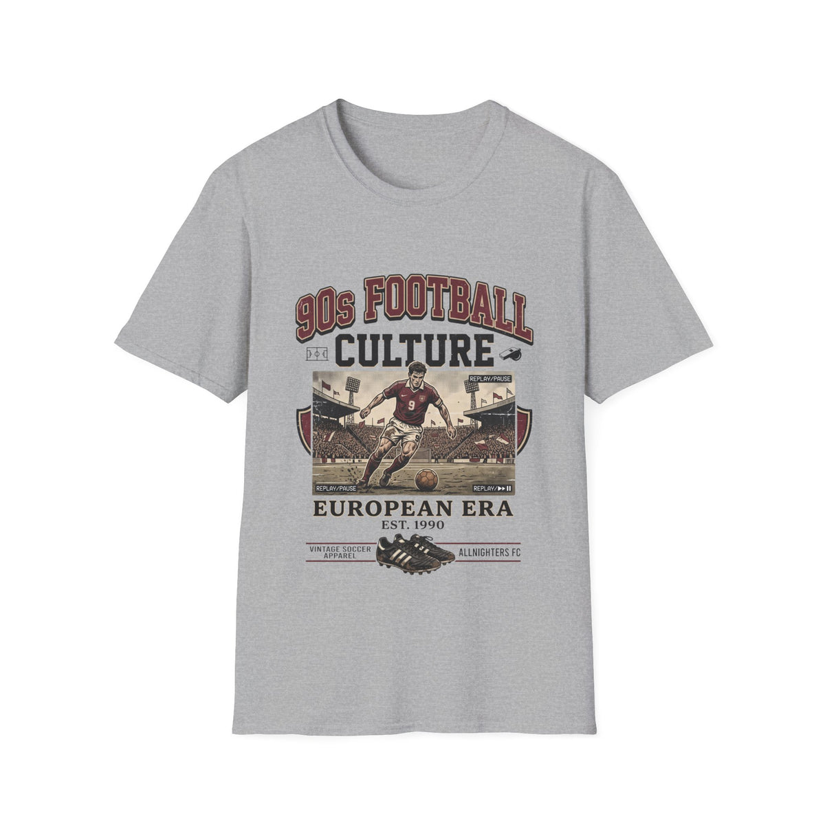 "90s FOOTBALL CULTURE" T-Shirt