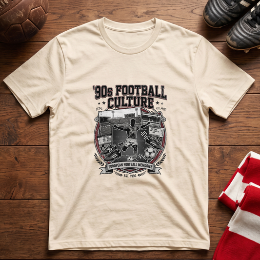 "90s FOOTBALL CULTURE" T-Shirt