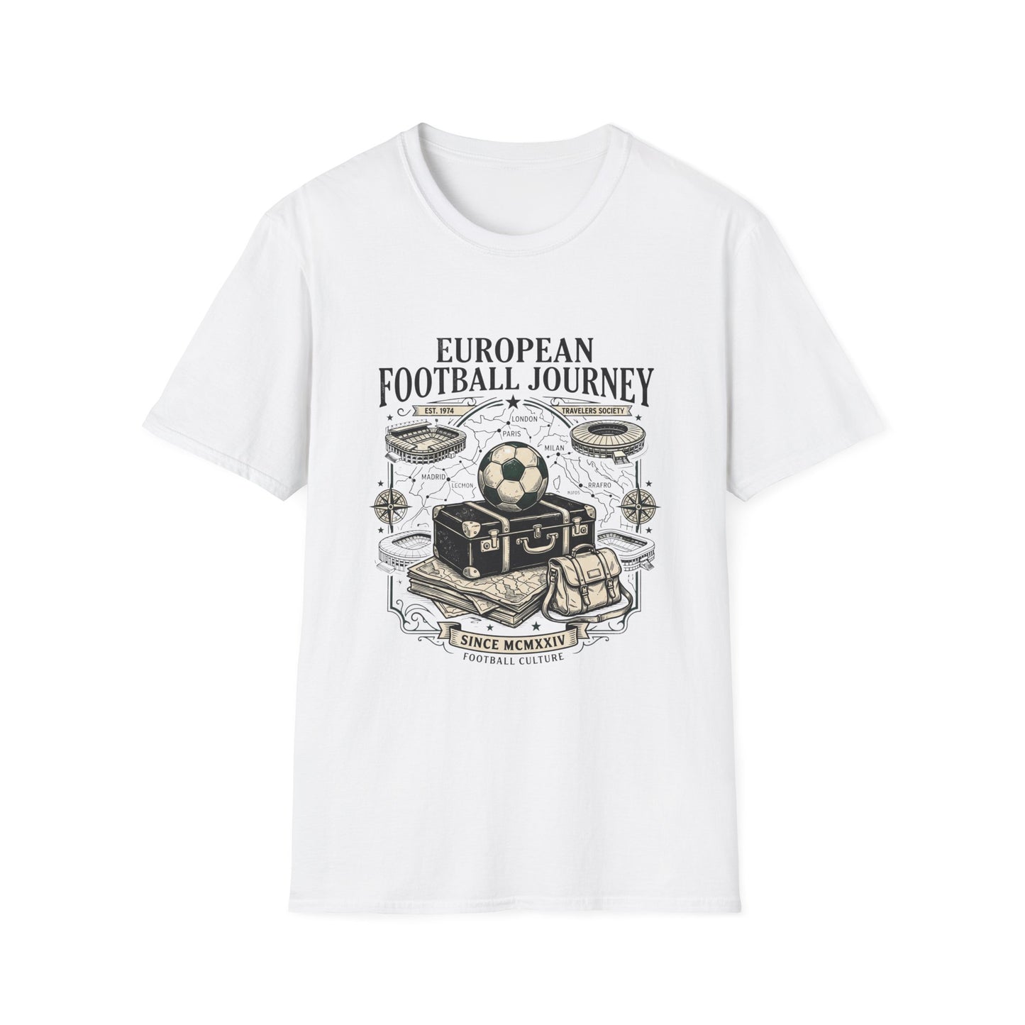 "EUROPEAN FOOTBALL JOURNEY" T-Shirt
