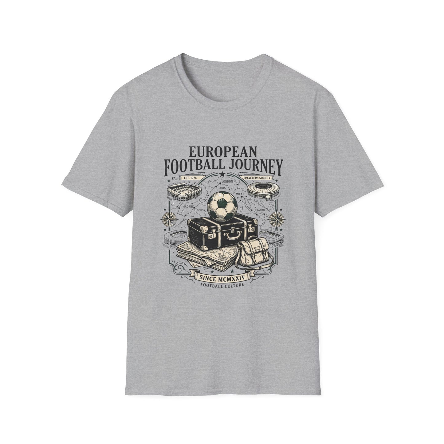 "EUROPEAN FOOTBALL JOURNEY" T-Shirt