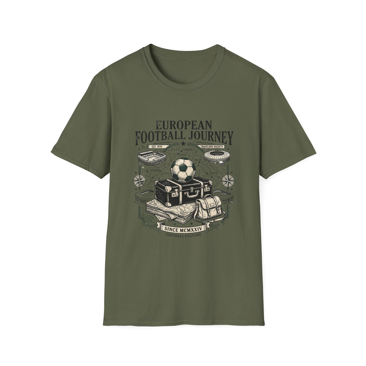 "EUROPEAN FOOTBALL JOURNEY" T-Shirt