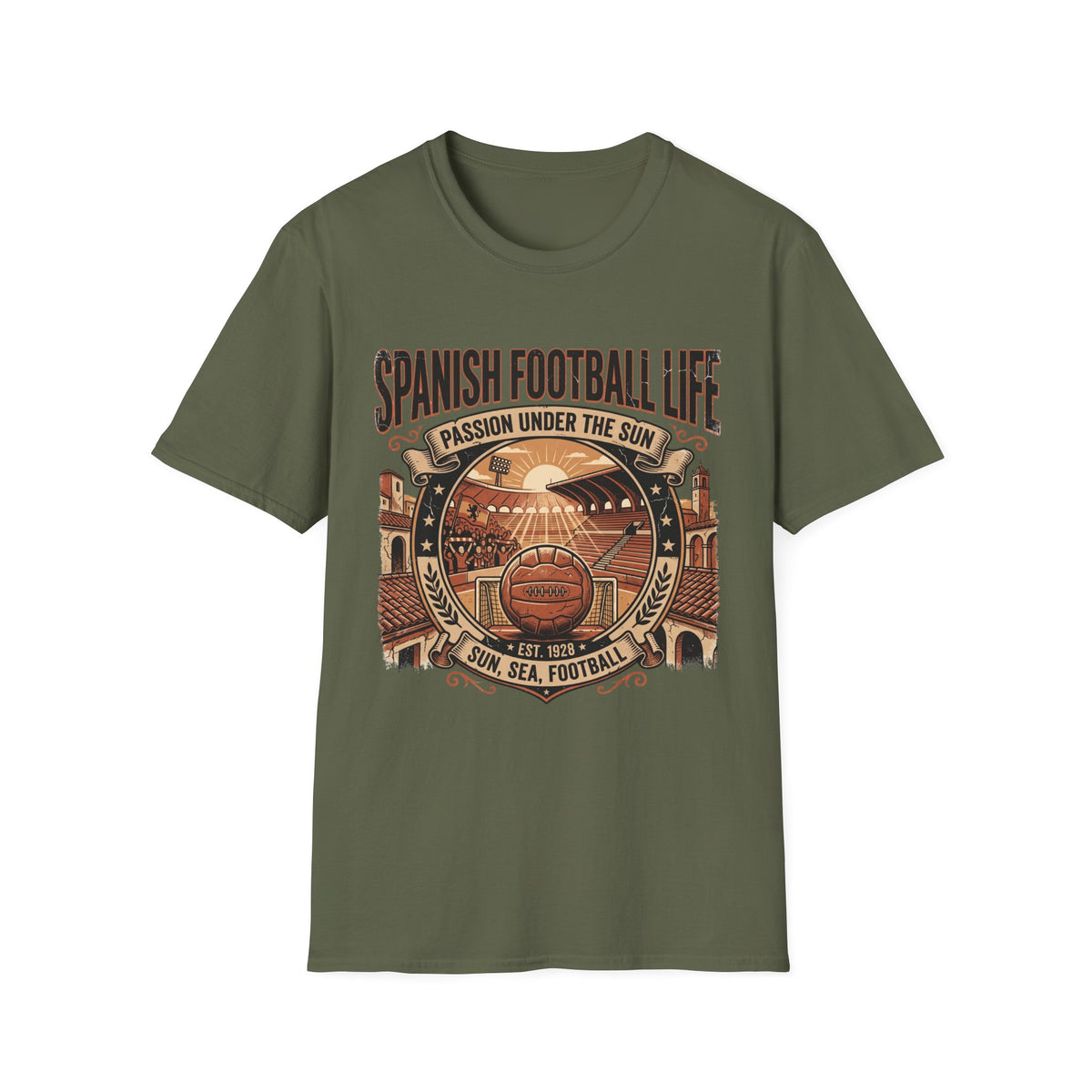 "SPANISH FOOTBALL LIFE" T-Shirt