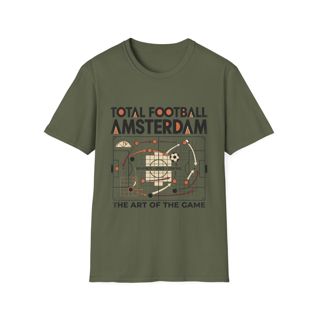 “TOTAL FOOTBALL AMSTERDAM” T-Shirt