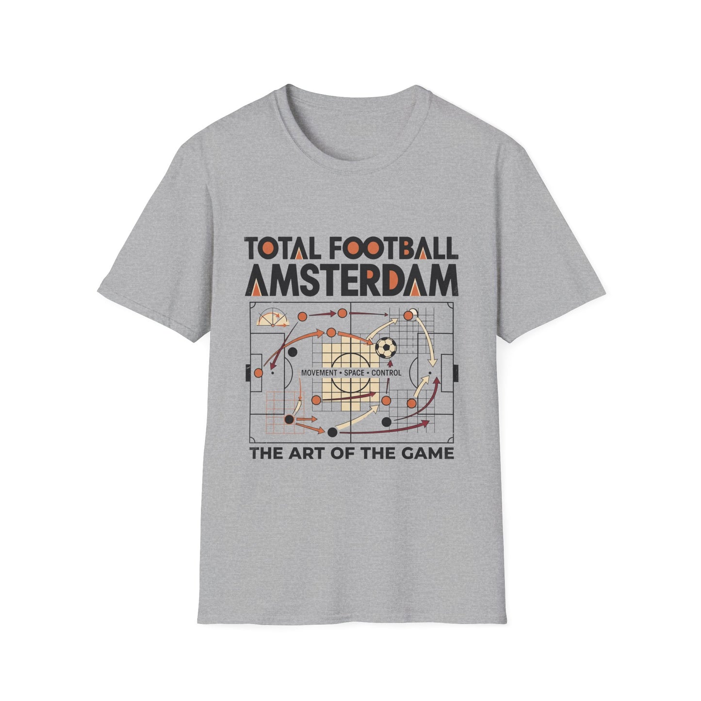 “TOTAL FOOTBALL AMSTERDAM” T-Shirt