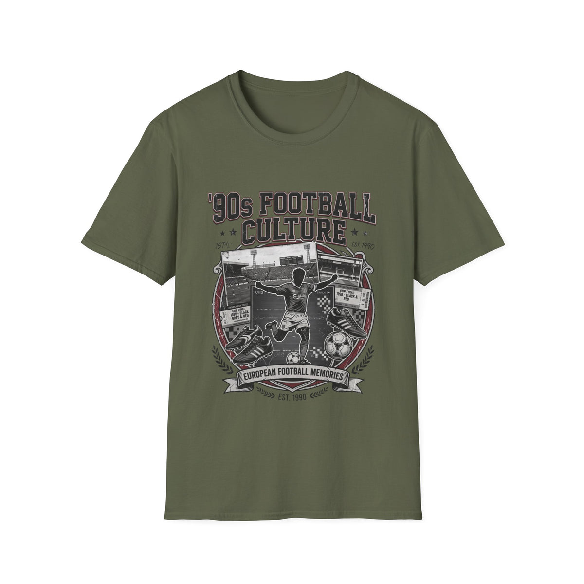 "90s FOOTBALL CULTURE" T-Shirt
