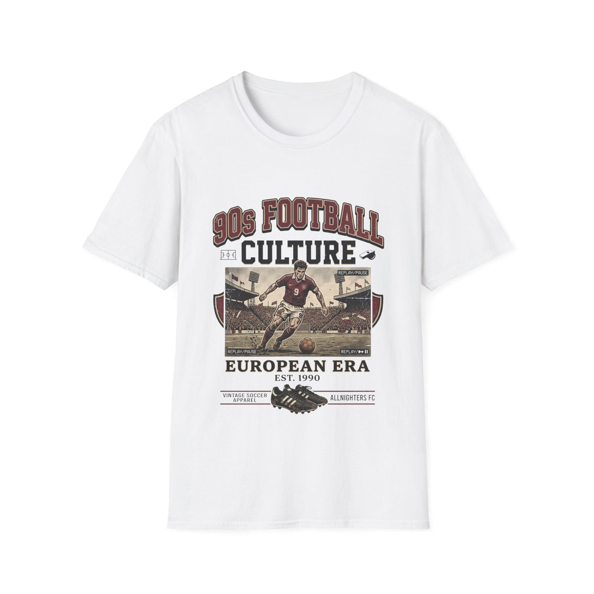 "90s FOOTBALL CULTURE" T-Shirt