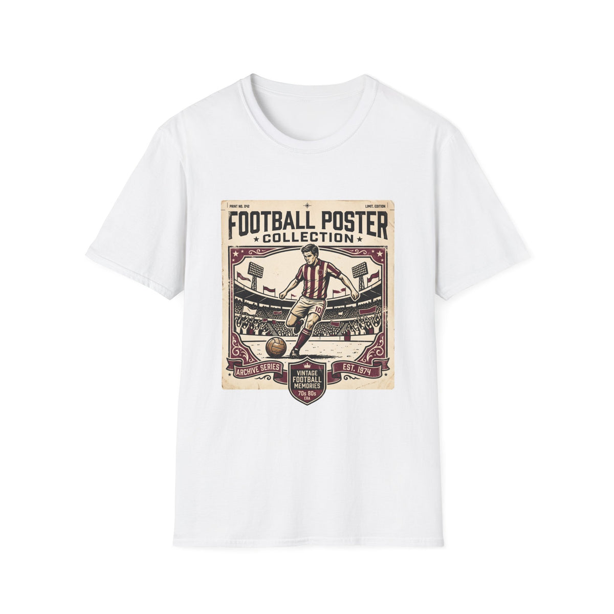 "FOOTBALL POSTER COLLECTION" T-Shirt